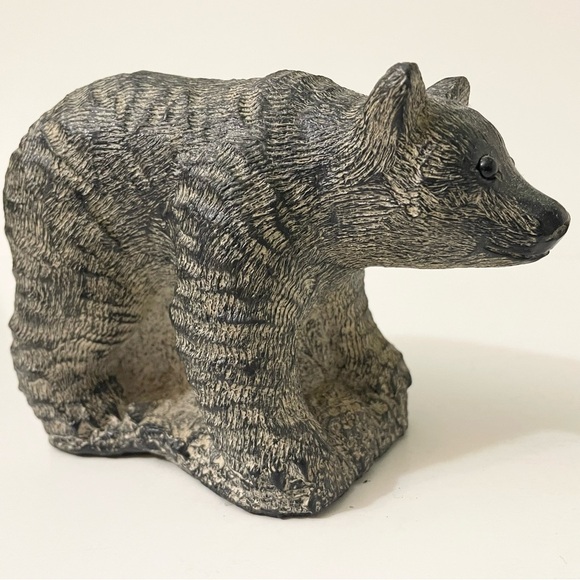 Edmund Wolf Sculpture Bear Stone Figure 4.5” Tall - Picture 16 of 16